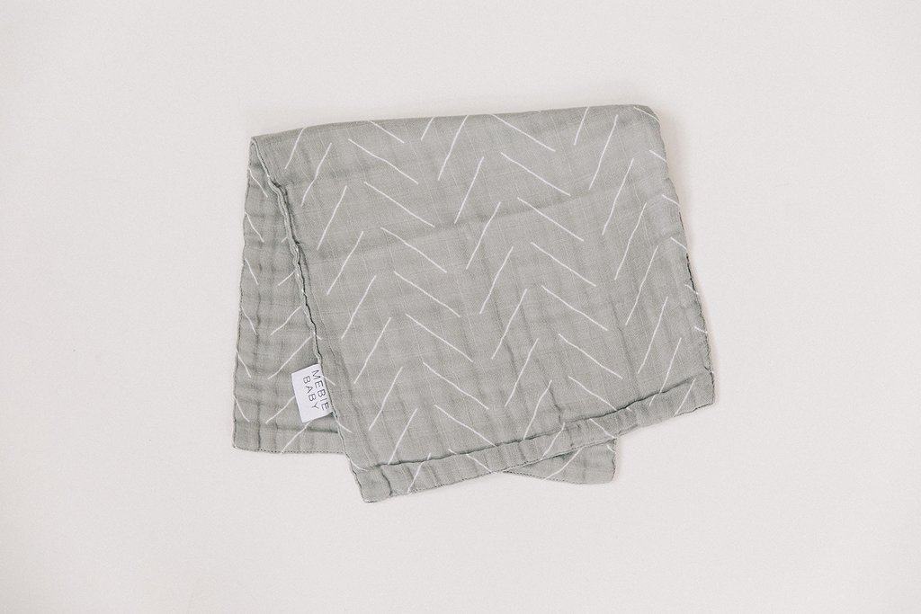 Burp Cloth - Desert Sage - Ollielo | Baby Clothing Boutique